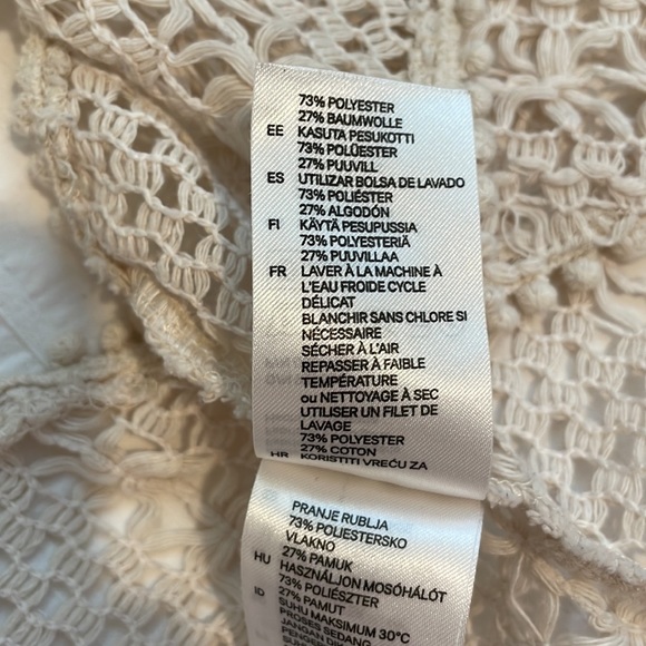 BOHO crocheted vest H&M - Picture 7 of 8